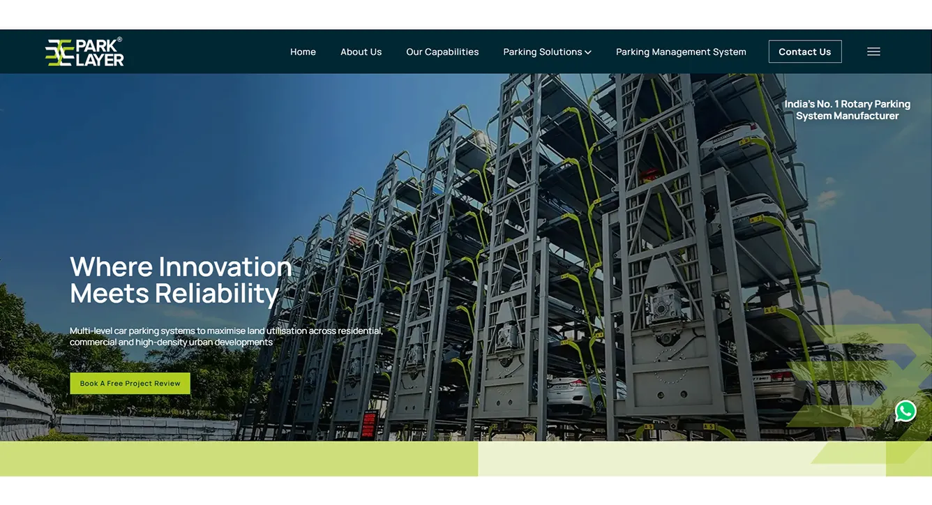 The redesigned Park Layer platform